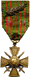 Croix de guerre 14-18 avec palme