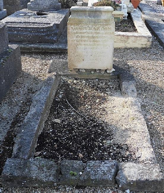 BAROIN Georges (Tombe - Maurice)