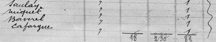 Etat Pertes 289e RI 6 Septembre 1914