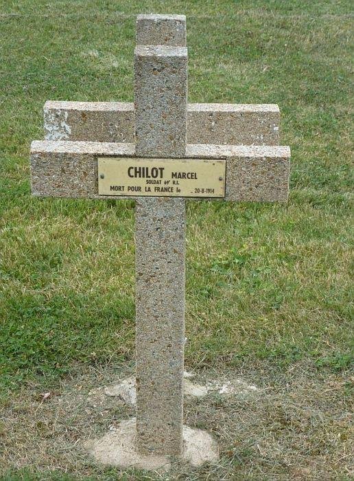 CHILOT Marcel Tombe