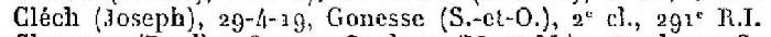CLECH Joseph Prisonnier