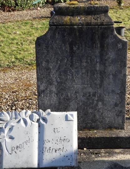 DIARD Auguste Stele Tombe