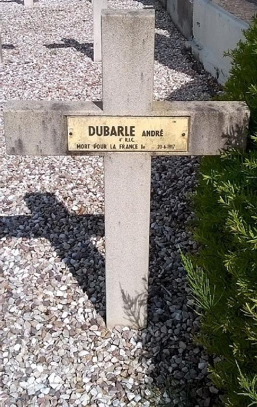 DUBARLE Andre Tombe