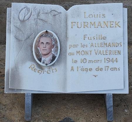 Gonesse - Plaque FURMANEK Louis