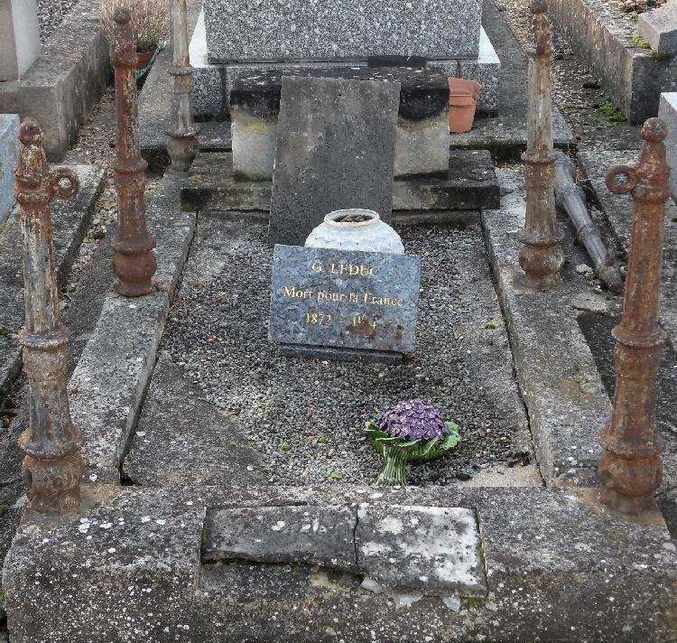 LEDUC Georges Tombe