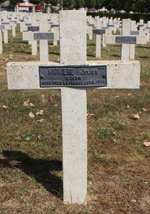 MIGNIERE Julien Tombe