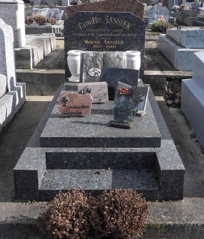 TASSIER Louis et Loisette - Tombe